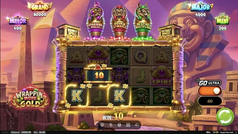 Wrappin' More Gold - vitória no jogo base